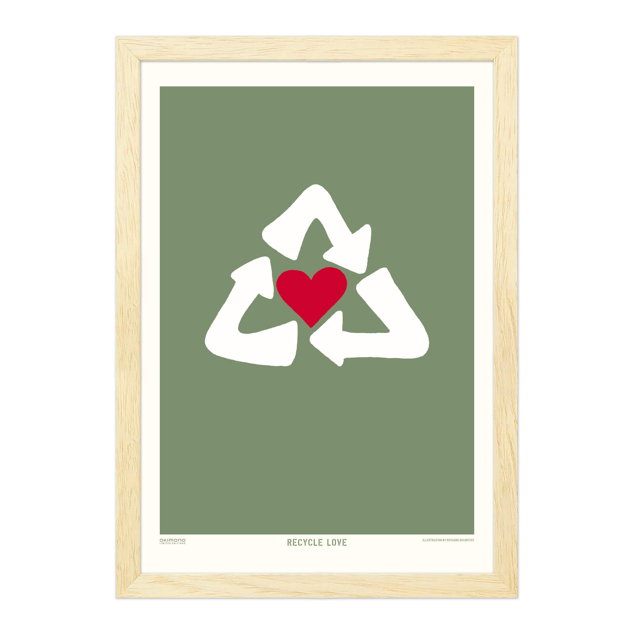 Recycle Love - A4