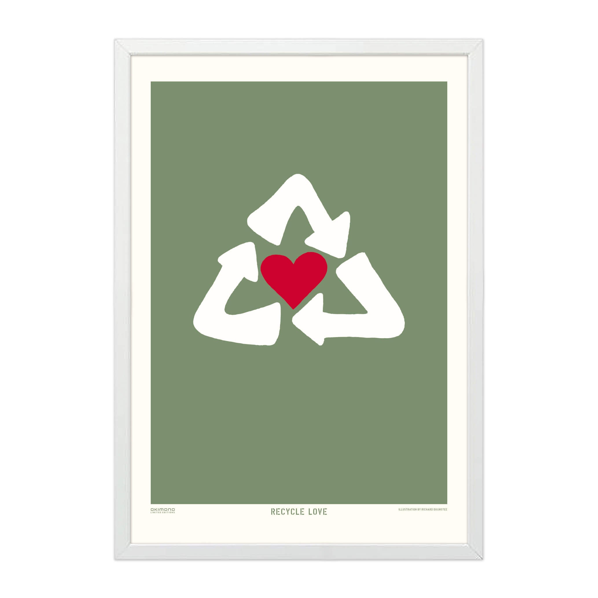 Recycle Love - A4
